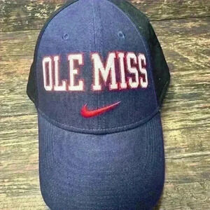 OLE MISS Nike Navy Blue Hat Ball Cap